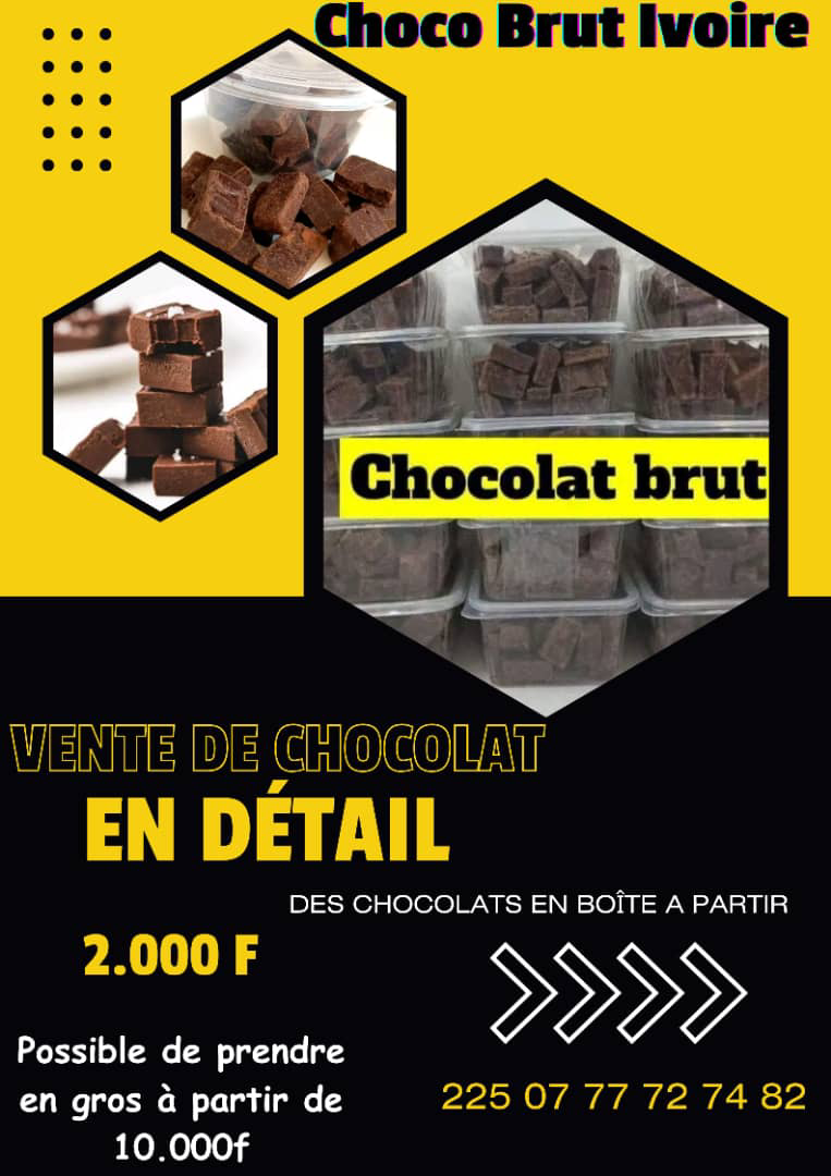 Bannière Choco Brut Ivoire